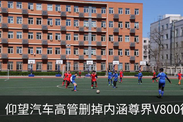 仰望汽车高管删掉内涵尊界V800微博