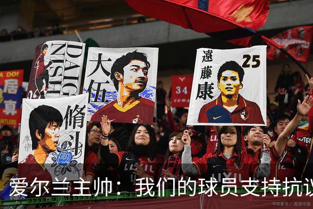 爱尔兰主帅：我们的球员支持抗议活动，吸引了全世界关注加沙问题